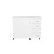 Arrow Classic Harriet Sewing Cabinet with Hydraulic Lift & Storage Drawers - Ash White